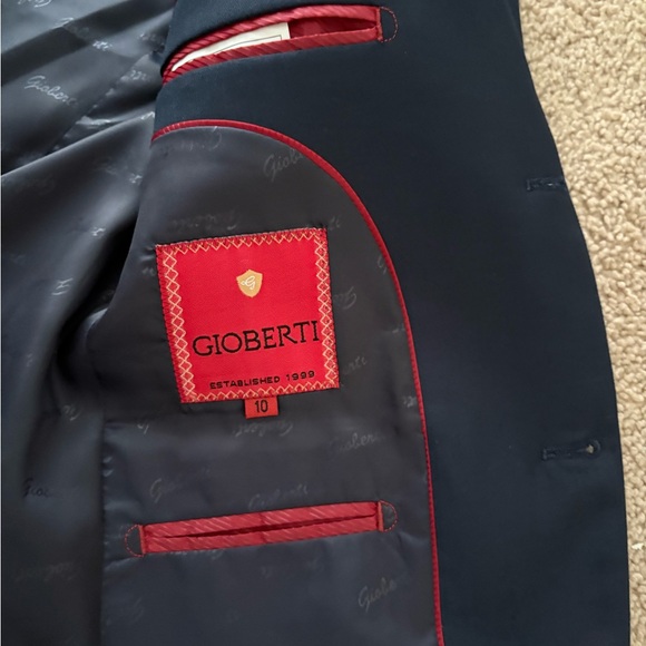 Boys 3 piece Navy suit 10-12 - Picture 15 of 16